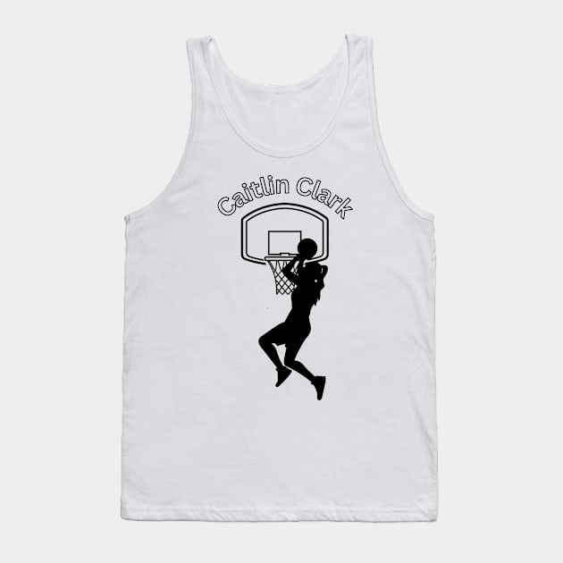 Caitlin Clark Tank Top by murshid